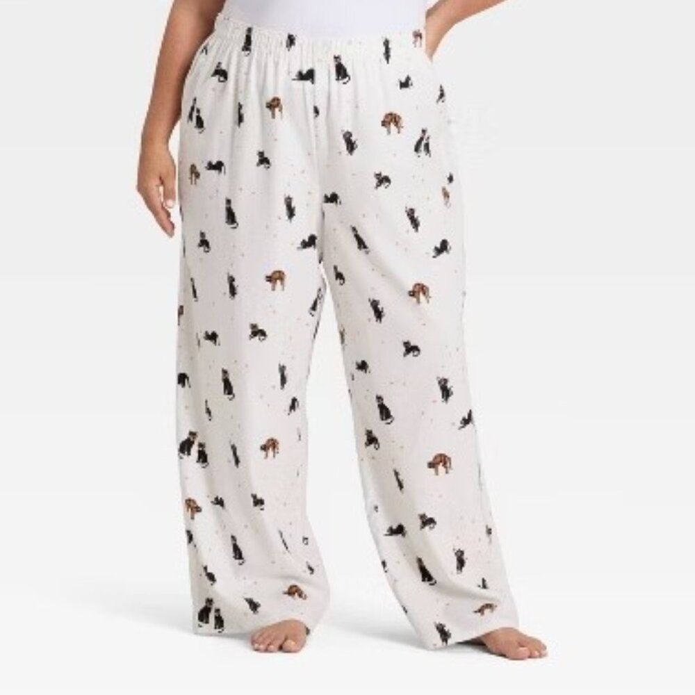 NWT Hyde and Eek Size 3x Cat Pajama Pants